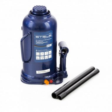 Домкрат гидравлический бутылочный, 20 т, H подъема 235-445 мм STELS 51169 ― STELS