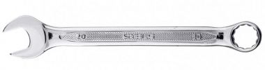 Ключ комбинированный, 20 мм, CrV, антислип STELS 15257 ― STELS