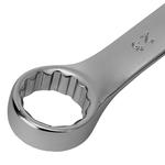 Ключ комбинированный, 23 мм, CrV, матовый хром STELS 15226