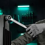 Ключ комбинированный, 25 мм, CrV, матовый хром STELS 15227