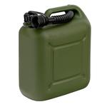 Канистра для ГСМ вертикальная 10 л, пластиковая, усиленная STELS 53126