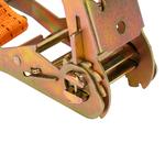 Ремень багажный с крюками 0,05 х 10 м, храповой механизм STELS 54387